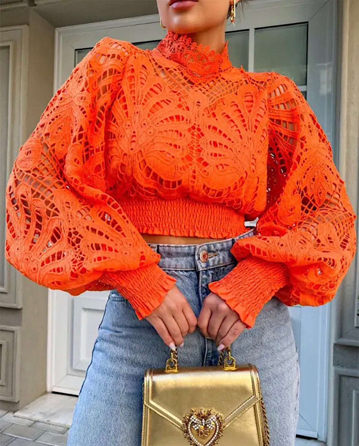 Blusa naranja