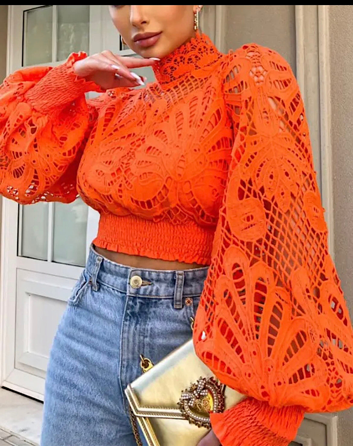 Blusa naranja